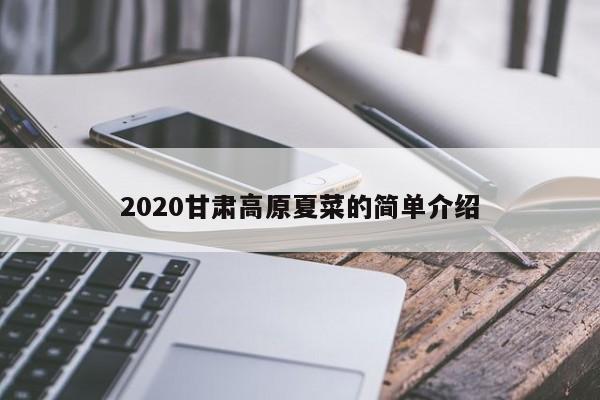 2020甘肃高原夏菜的简单介绍